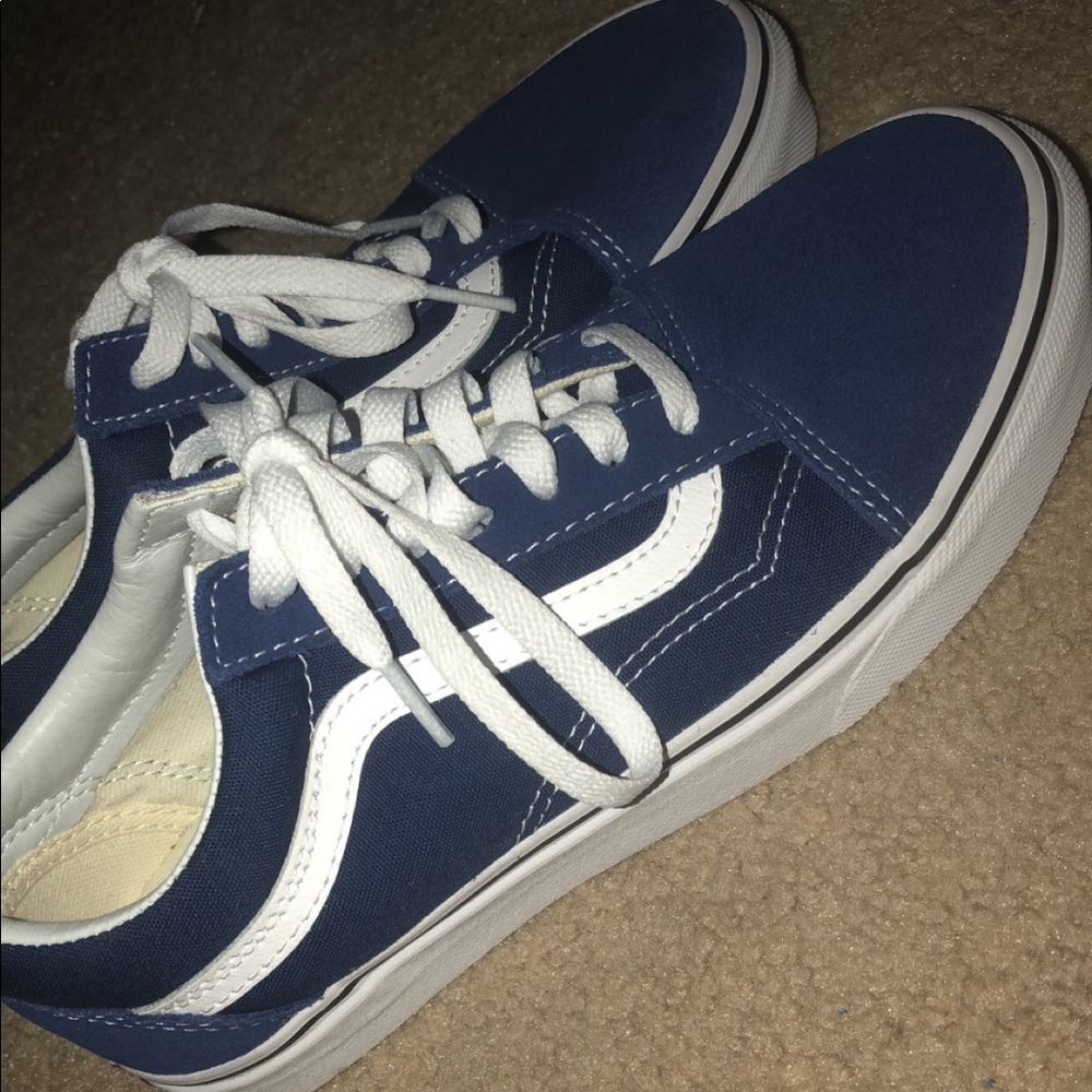 old school blue vans
